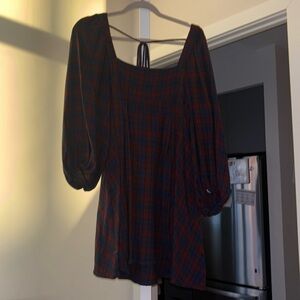 Urban outfitters plaid dress